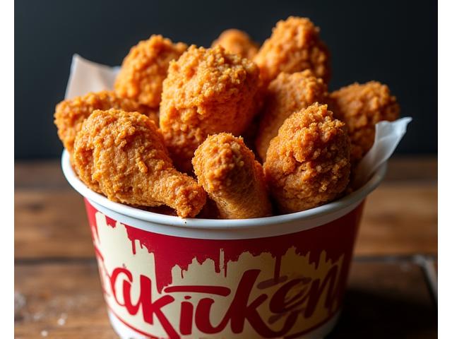 Classic Chicken Bucket mit knusprigem Hähnchen